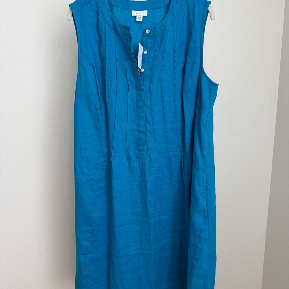 Teal Sleeveless Dress